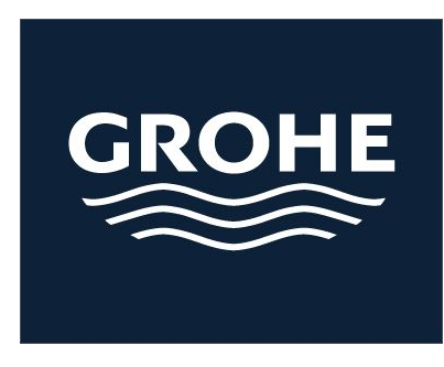 Logo van het merk GROHE